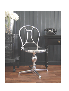 Chrome Dressing Table Chair